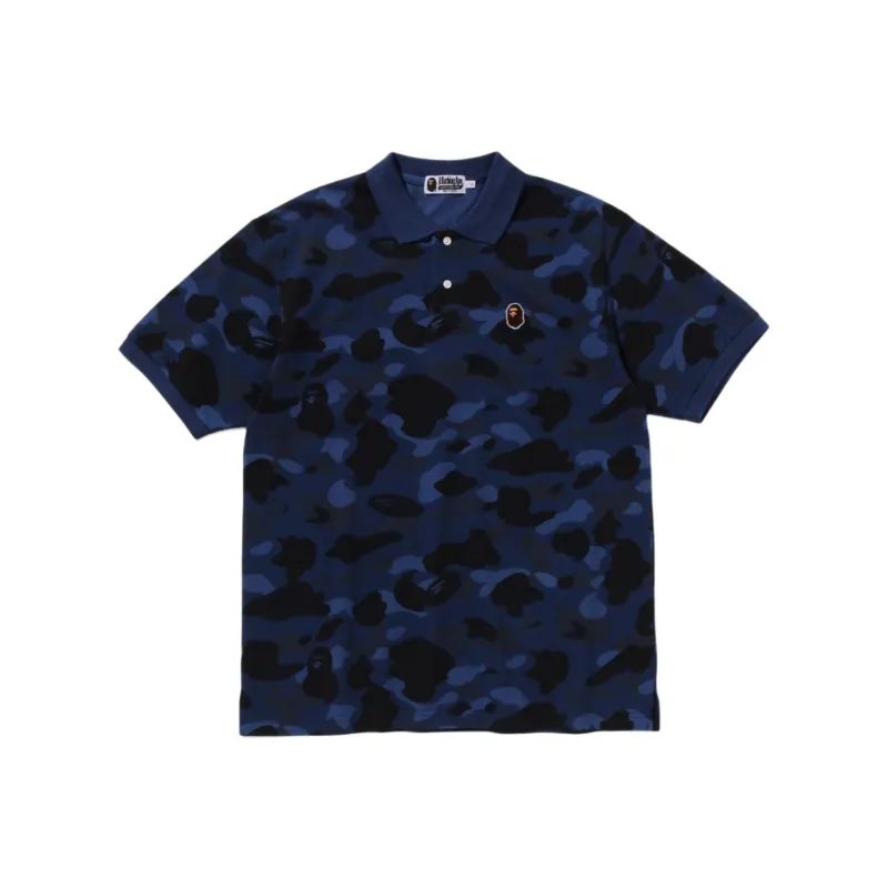 A BATHING APE Color Camo One Point Polo-0