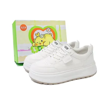 Budding Bear Anti Slip And Wear Resistant Height Increasing Low Top Skateboard Shoes Women's