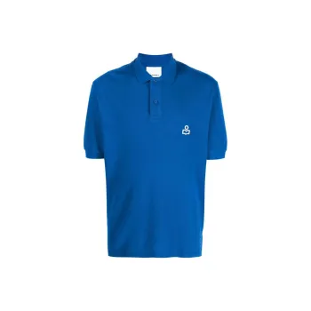 ISABEL MARANT Polo Shirts Men Cobalt Blue