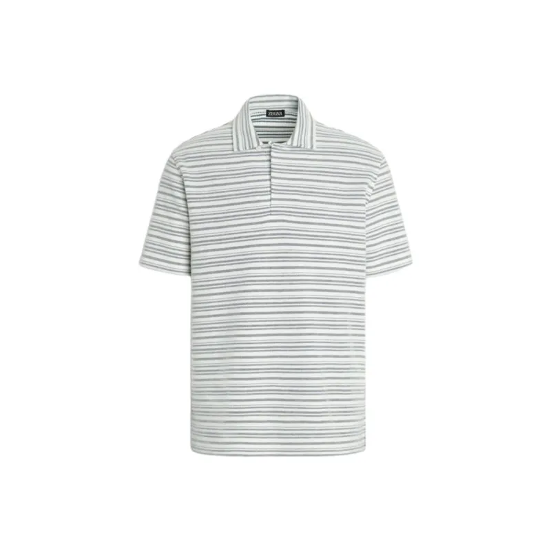 Ermenegildo Zegna Cotton Polo Shirt-0