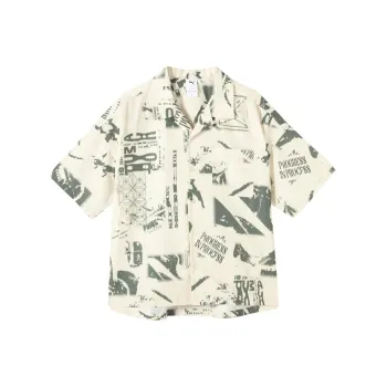 PUMA SS24 D AOPSHORTSLEEVE Shirt Unisex Snow White