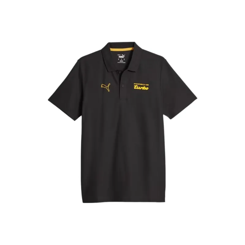 PUMA Porsche Legacy Polo Shirts Men Black-0
