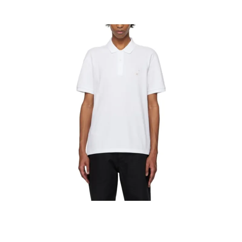 MOSCHINO Goose Embroidered Polo Shirt-0