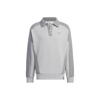 Adidas Originals Wing Chun Series Spring Collection Toc Crew Sweatshirt Sweatshirt Unisex Medium Heather Gray