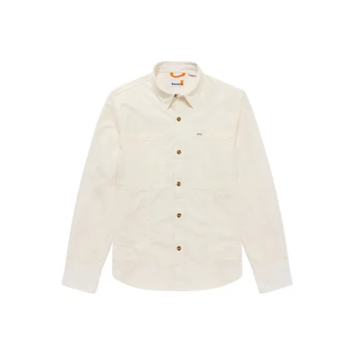 Timberland Shirts Men Vintage White