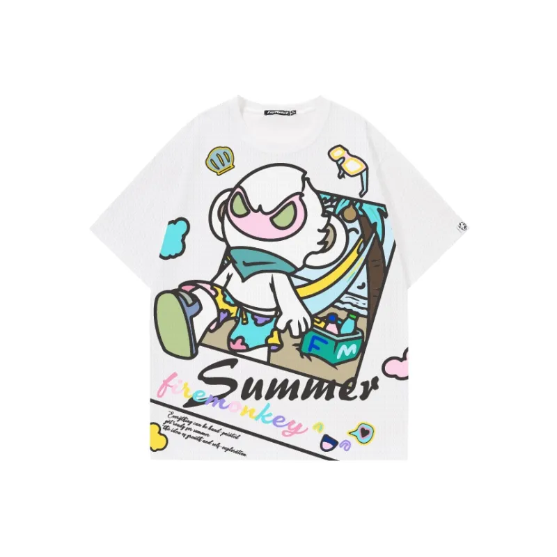 FireMonkey T Shirt Unisex White-0
