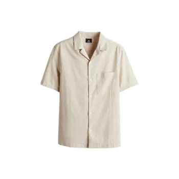 H&M Shirts Men Light Beige