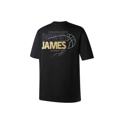 NBA Los Angeles Lakers T Shirts Unisex Black