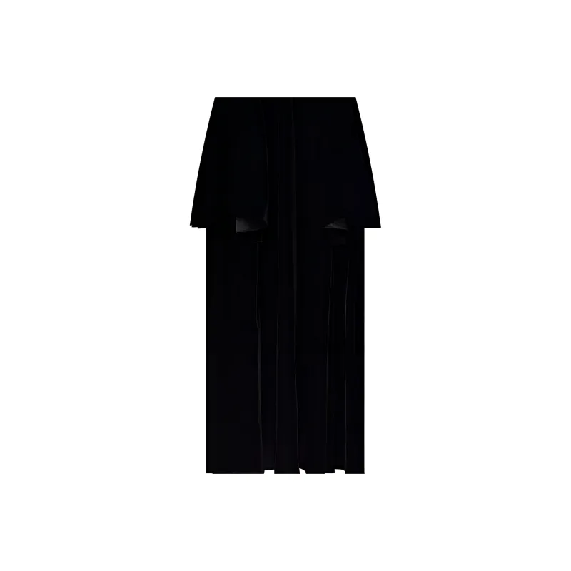 Lv Tiered V Neck Gown-3
