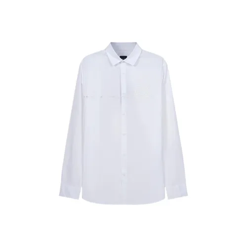 ARMANI EXCHANGE Shirts Men White