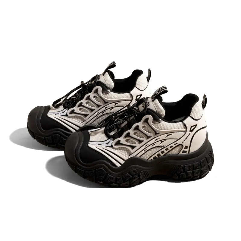 KODI Slip Resistant, Abrasion Resistant, Breathable Low Top Chunky Sneakers Women's-1