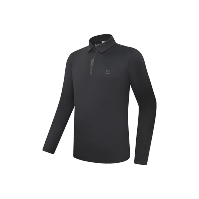 FILA Polo Shirt Men's Pitch Black-0