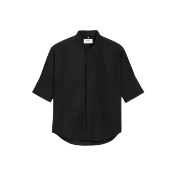AMIPARIS Short sleeve Cotton Shirt