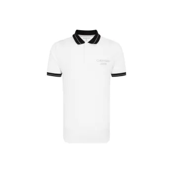 CALVIN KLEIN Polo Shirt Men's White