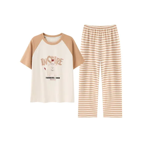 OUSHIBO Pajama Set Women's Image Color
