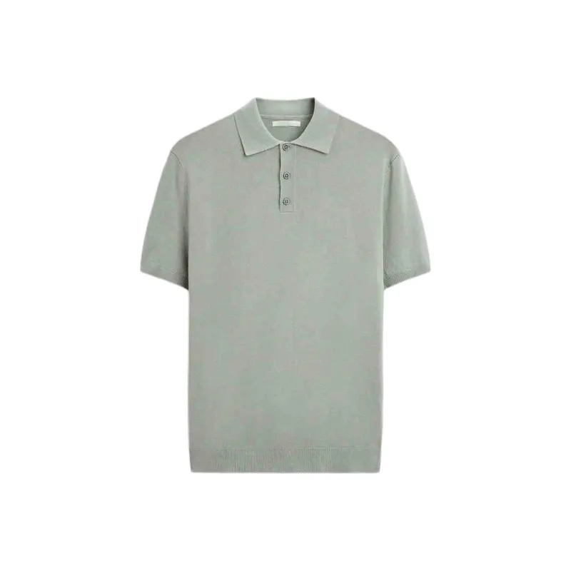 ZARA Polo Shirt Men's Green Tone-0