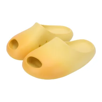 Warm Edge Women's Summer Fashion Slippers For Home Indoor Soft Sole Cartoon Quirky Students One Row Slippers
