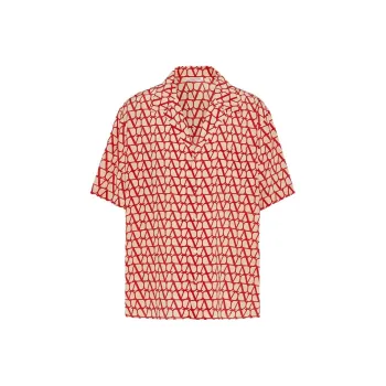 Valentino Shirts Men Red