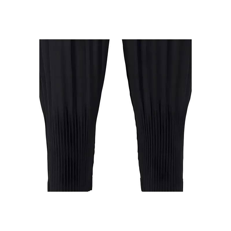 Homme Plissé Issey Miyake Plissé Cropped Drop crotch Trousers-5