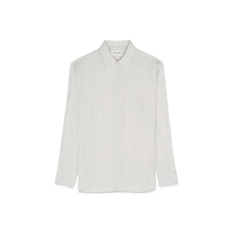 SAINT LAURENT Button up Silk Shirt-0