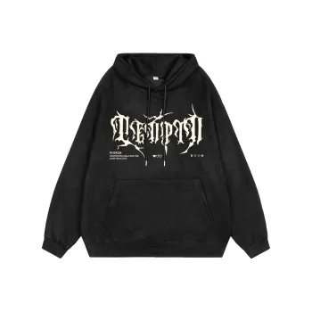 CENPIN Long Sleeved Pullover Fleece Lined Hoodie Winter Couple Unisex