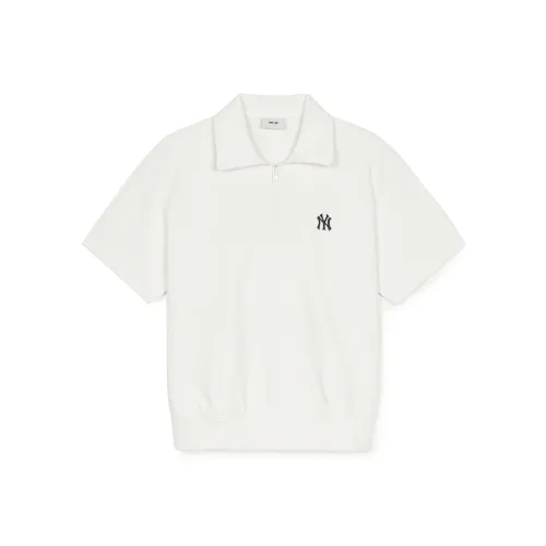 MLB SS25 Polo Shirt Men's White