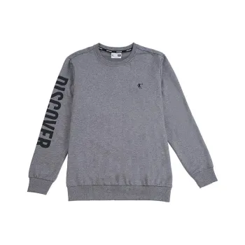 QIAODAN Sweatshirt Men's Dark Heather Gray