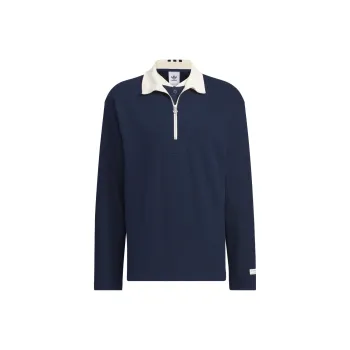 Adidas Originals FW23 Polo Shirt Unisex Navy Blue