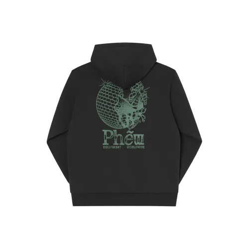 Phew Sweatshirts Unisex Charcoal Black