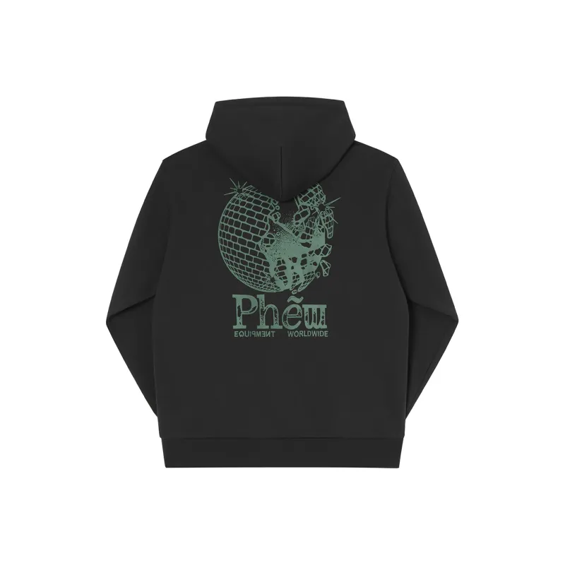 Phew Sweatshirts Unisex Charcoal Black-0