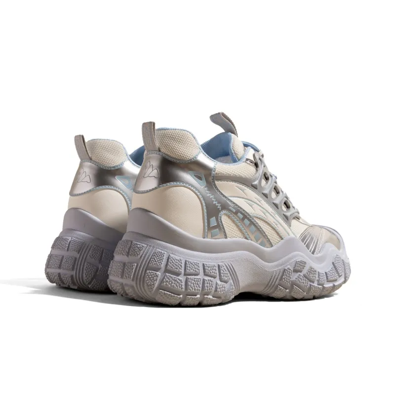 KODI Slip Resistant, Abrasion Resistant, Breathable Low Top Chunky Sneakers Women's-14
