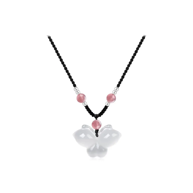 OSSINMI Chalcedony Necklaces Women's-0