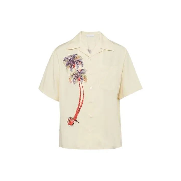 PRADA Shirts Men Beige-0