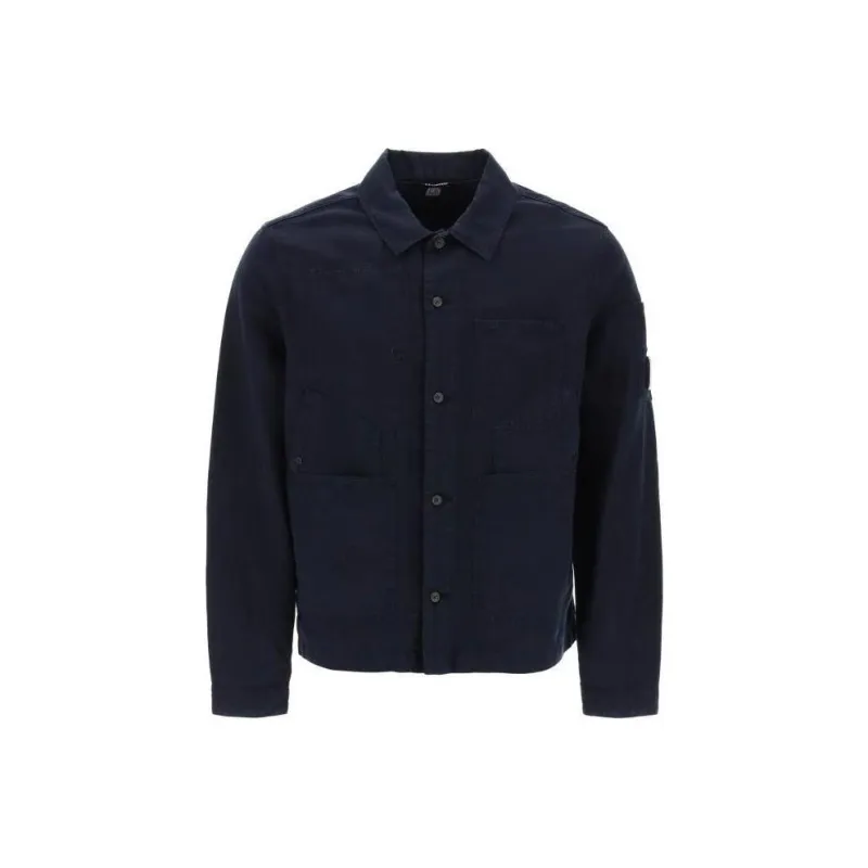 C.P.Company Overlapping Pocket Overshirt-0