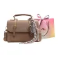 Khaki with Charm-Shopping Bag