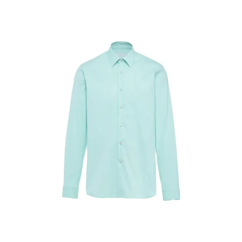 PRADA Shirts Men Green-0