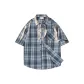 Dark Blue Short-Sleeved