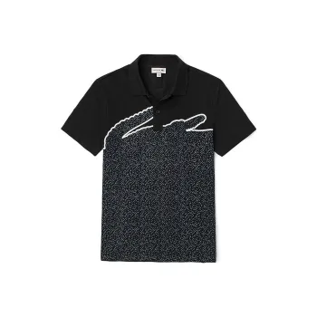 LACOSTE Polo Shirts Men Black