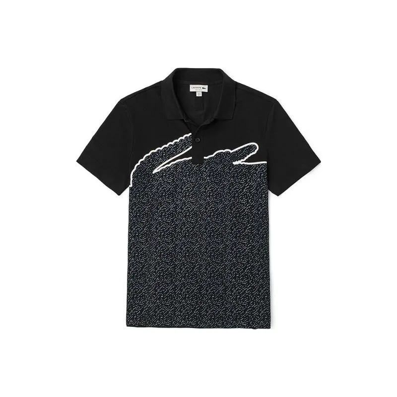 LACOSTE Polo Shirts Men Black-0