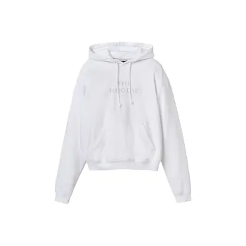 MARC JACOBS Logo Embroidered Drawstring Hoodie