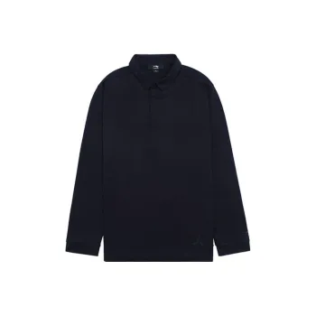 LI NING 1990 Commuter Series Polo Shirts Men Dark Ship Blue