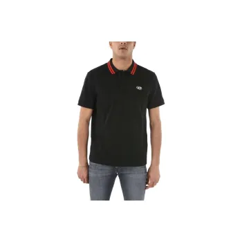 DIESEL Polo Shirts Men Black