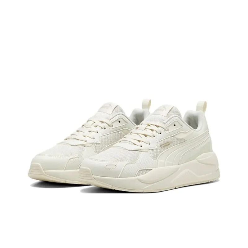 PUMA X Ray 3 Anti Slip Wear Resistant Low Top Casual Running Shoes Unisex Ecru-1