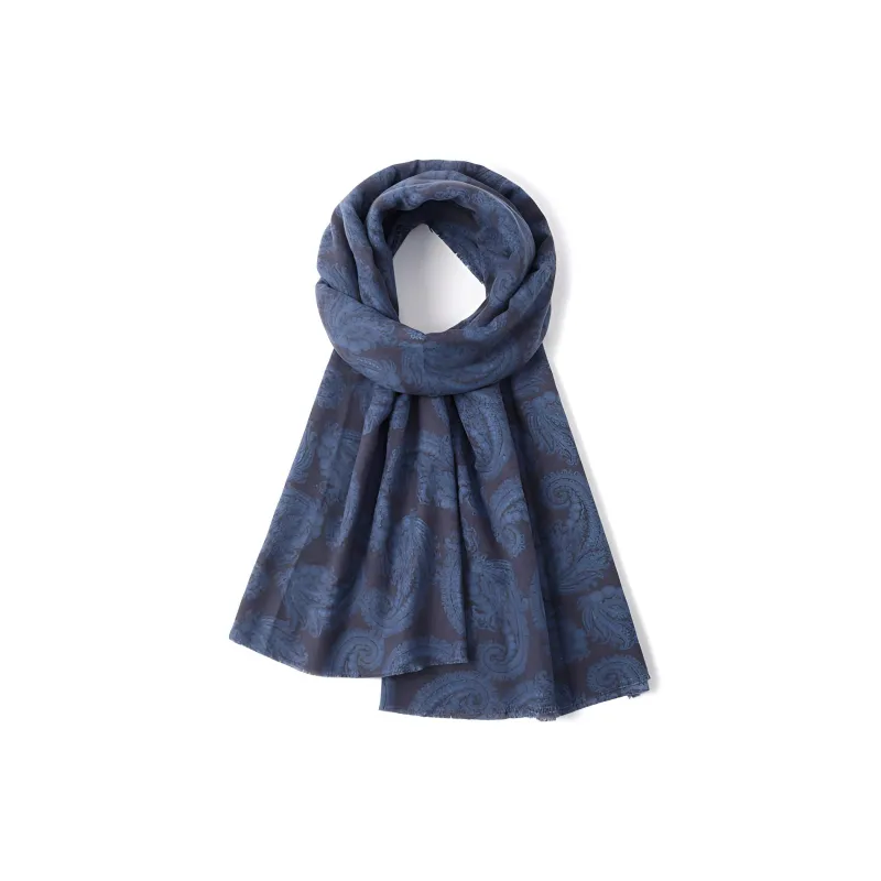 FREE RABBITⅡ Faux Cashmere Knit Scarves Unisex-2