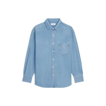 CELINE Vintage Stone Denim Shirt