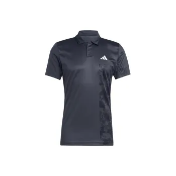 Adidas SS23 French Open Series Polo Shirts Men Carbon Black