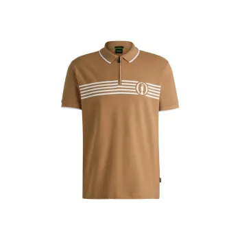 HUGO BOSS Polo Shirt Men's Beige