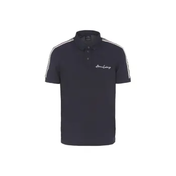 ARMANI EXCHANGE Polo Shirts Men Blue