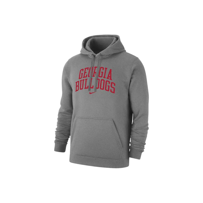 Nike Georgia Club Fleece Men's Nike College Pullover Hoodie-0