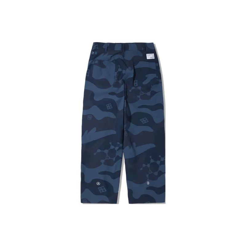 LiNing Casual Pants Men's Camouflage Blue-1